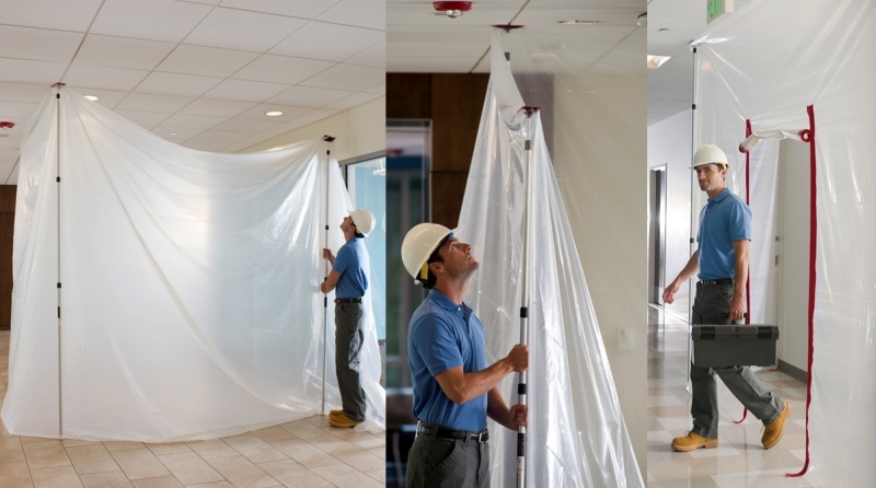 Florprotec launch ZipWall Dust Barrier System Range